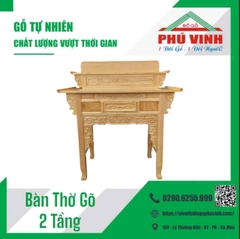 Bàn Thờ, 2 Tầng