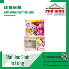 Bàn Học Sinh, Nhựa Cao Cấp, 3D   - 1.2m