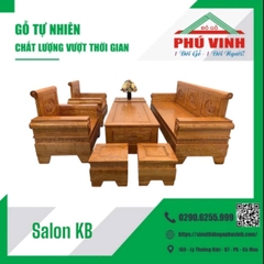 Salon, Pháo KB, Gỗ Sồi