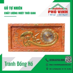 Tranh Đồng Hồ, Chữ Phúc - 0.8m