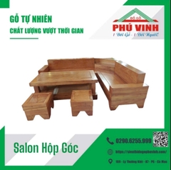 Salon Hộp, Góc Chéo , Hương Đá - 1.97m x 2.37m