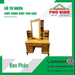 Bàn Phấn Gõ Đỏ - 1.1m
