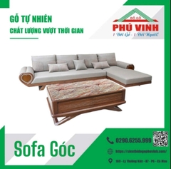Sofa Nệm Góc Nhập, Cao Cấp Kèm Bàn VT891A