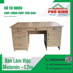 Bàn Biro, Melamin - 1.2m