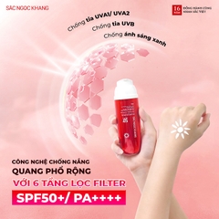 Kem Chống Nắng Kiềm Dầu Sắc Ngọc Khang 50g