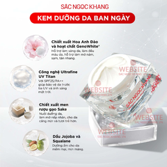 Kem Dưỡng Trắng Da Ban Ngày 5 in 1 - SẮC NGỌC KHANG 30g