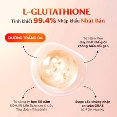 Viên Uống Glutathione Dưỡng Trắng Da Vượt Trội 60 viên (Tặng Kem Ngày fullsize)