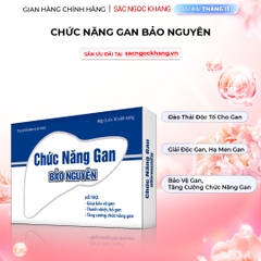 Chức năng gan Bảo Nguyên hộp 30 viên
