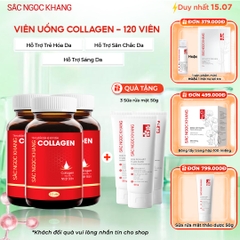 Combo 3 Viên Uống Collagen Dipeptide Mờ Nếp Nhăn - Dưỡng Ẩm Mịn Sắc Ngọc Khang
