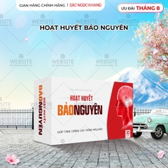 Viên Uống Hoạt Huyết Bảo Nguyên Hộp 30 viên