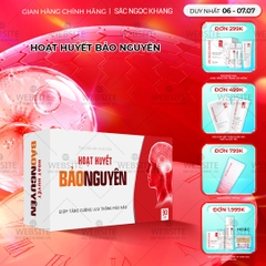 Viên Uống Hoạt Huyết Bảo Nguyên Hộp 30 viên