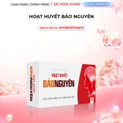 Viên Uống Hoạt Huyết Bảo Nguyên Hộp 30 viên