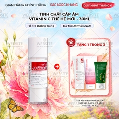 Serum Vitamin C Sắc Ngọc Khang 30ml - Tinh chất giúp da sáng mịn, hỗ trợ mờ thâm nám, đều màu da
