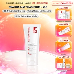 Sữa Rửa Mặt Thảo Dược Sắc Ngọc Khang (Herbal Facial Cleanser)  50g