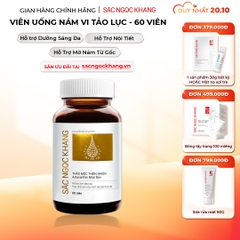 Viên Uống Vi Tảo Lục Sắc Ngọc Khang Mờ Nám, Đẹp Da, Hạn Chế Lão Hóa 60v