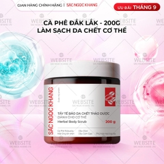 Tẩy Tế Bào Chết Thảo Dược Sắc Ngọc Khang Dành Cho Cơ Thể (Herbal Body Scrub) (hũ 200g)