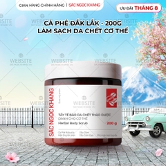 Tẩy Tế Bào Chết Thảo Dược Sắc Ngọc Khang Dành Cho Cơ Thể (Herbal Body Scrub) (hũ 200g)