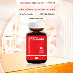 Viên Uống Collagen Dipeptide Mờ Nếp Nhăn - Dưỡng Ẩm Mịn Da Sắc Ngọc Khang hộp 60 viên