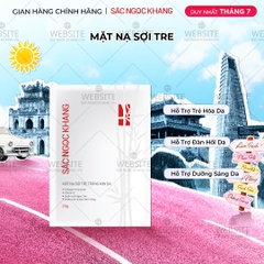 Mặt Nạ Sợi Tre Trắng Mịn Da Sắc Ngọc Khang (1 miếng/23g)