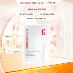 Mặt Nạ Sợi Tre Trắng Mịn Da Sắc Ngọc Khang (1 miếng/25g)