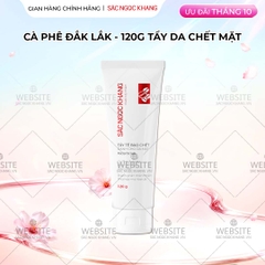 Tẩy Tế Bào Chết Cà Phê Dành Cho Da Mặt Sắc Ngọc Khang (Facial Scrub) (Tuýp 120 g)
