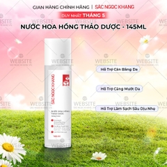 Nước Hoa Hồng Thảo Dược Sắc Ngọc Khang 145ml (Herbal Toner)