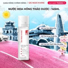 Nước Hoa Hồng Thảo Dược Sắc Ngọc Khang 145ml (Herbal Toner)