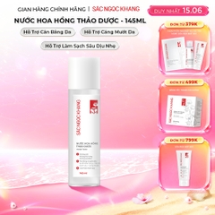 Nước Hoa Hồng Thảo Dược Sắc Ngọc Khang 145ml (Herbal Toner)