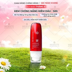 Kem Chống Nắng Kiềm Dầu Sắc Ngọc Khang 50g
