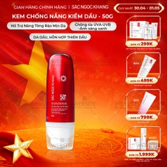 Kem Chống Nắng Kiềm Dầu Sắc Ngọc Khang 50g