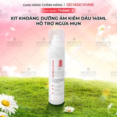 Xịt Khoáng Cấp Ẩm - Kiềm Dầu - Ngừa Mụn Sắc Ngọc Khang