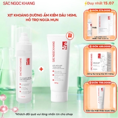 Xịt Khoáng Cấp Ẩm - Kiềm Dầu - Ngừa Mụn Sắc Ngọc Khang