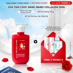 [MỚI] Sữa Tắm Chức Năng Nano Collagen Sắc Ngọc Khang 500g