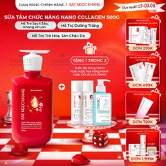 [MỚI] Sữa Tắm Chức Năng Nano Collagen Sắc Ngọc Khang 500g
