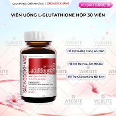 Viên Uống Glutathione Hỗ trợ dưỡng sáng da (30 viên)