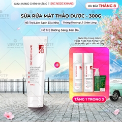 Sữa Rửa Mặt Thảo Dược Dịu Nhẹ Sắc Ngọc Khang (Herbal Facial Cleanser) 300g