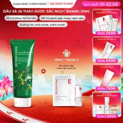 Dầu xả 26 loại thảo dược Sắc Ngọc Khang 200g
