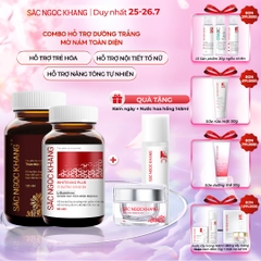 Combo Hỗ Trợ Mờ Nám - Dưỡng Trắng Cao Cấp Sắc Ngọc Khang