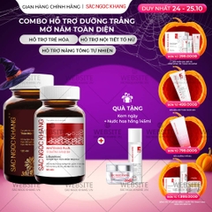 Combo Hỗ Trợ Mờ Nám - Dưỡng Sáng Da Cao Cấp Sắc Ngọc Khang