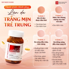Viên Uống Glutathione Dưỡng Trắng Da Vượt Trội 60 viên (Tặng Kem Ngày fullsize)