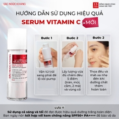 Serum Vitamin C 30ml (tặng Nước Tẩy Trang Thảo Dược 145ml)