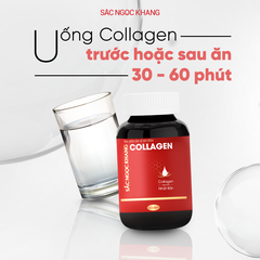 Combo 3 Viên Uống Collagen Dipeptide Mờ Nếp Nhăn - Dưỡng Ẩm Mịn Sắc Ngọc Khang