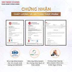 Nước Uống Collagen Dipeptide Hỗ Trợ Làm Mờ Nếp Nhăn - Dưỡng Ẩm Mịn Da Sắc Ngọc Khang (Hộp 30 túi x 20 ml)