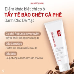 Tẩy Tế Bào Chết Cà Phê Dành Cho Da Mặt Sắc Ngọc Khang (Facial Scrub) (Tuýp 120 g)