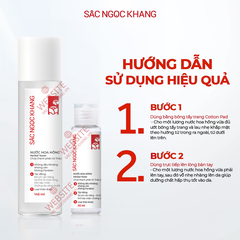 Nước Hoa Hồng Thảo Dược Sắc Ngọc Khang 145ml (Herbal Toner)