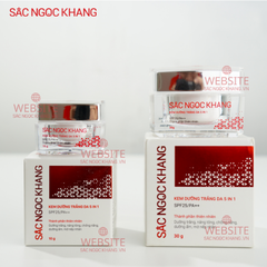 Kem Dưỡng Trắng Da Ban Ngày 5 in 1 SẮC NGỌC KHANG 10g