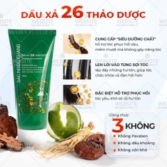 Dầu xả 26 loại thảo dược Sắc Ngọc Khang 200g