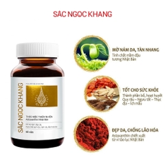Viên Uống Vi Tảo Lục Sắc Ngọc Khang Mờ Nám, Đẹp Da, Hạn Chế Lão Hóa 60v