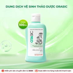 Dung Dịch Vệ Sinh Thảo Dược Orasic Sắc Ngọc Khang (Herbal Intimate Wash) 100ml