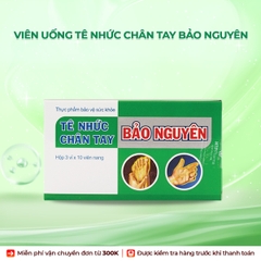 Tê nhức chân tay Bảo Nguyên hộp 30v